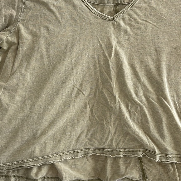 Anthropology V-Neck Long Sleeve Tee - Picture 5 of 5